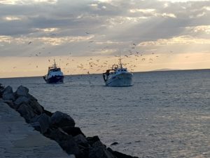 Le retour des pêcheurs